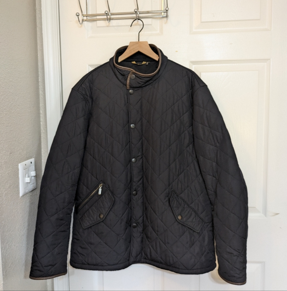 Barbour Powell Quilted Jacket XXL